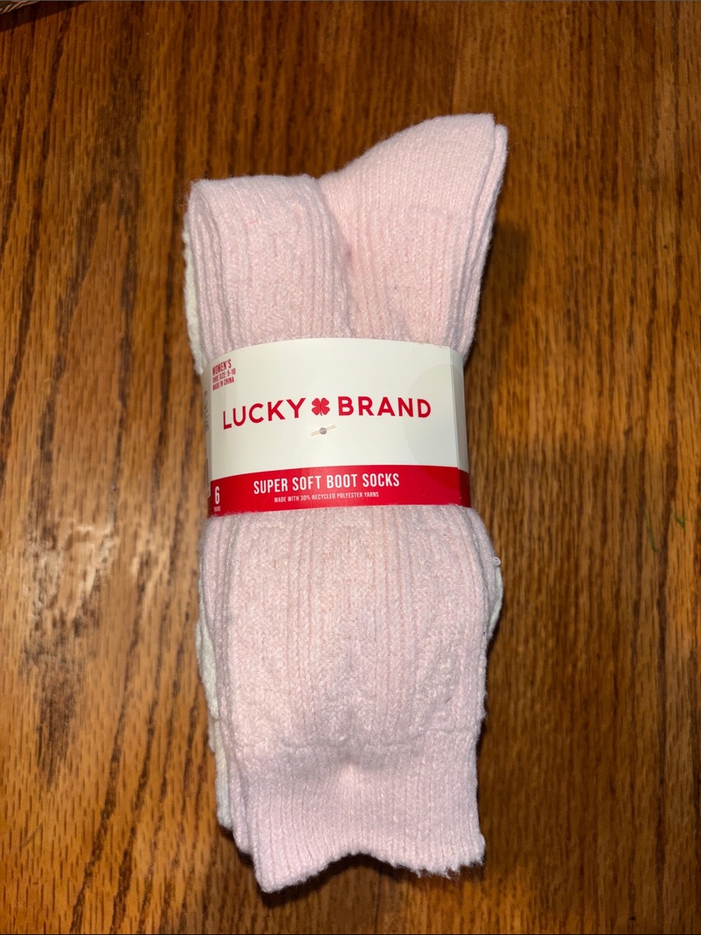 NWT Lucky Brand Super Soft Boot Socks Women’s Size 5-10